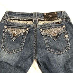 Miss me 27 x 32 studded pockets